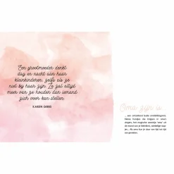 Boeken Voor Ouders*Boeken Hoera, je wordt Oma Pink
