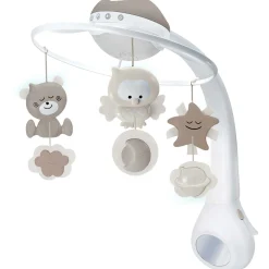Muziekmobielen & Muziekdoosjes*Infantino 3-in-1 muziekmobiel en projector Beigebrown