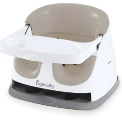 Kinderstoel Accessoires*Ingenuity babybase 2-in-1 stoelverhoger Brownie