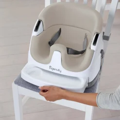Kinderstoel Accessoires*Ingenuity babybase 2-in-1 stoelverhoger Brownie