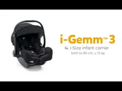 Autostoelen Groep 0*Joie I-Gemm 3 Pebble