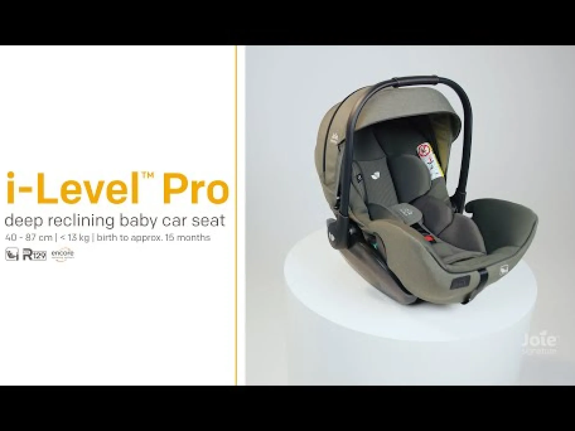 Autostoelen Groep 0*Joie i-Level pro Signature Evergreen