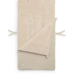 Voetenzakken|Voetenzakken*Jollein autostoel voetenzak Basic Knit Nougat