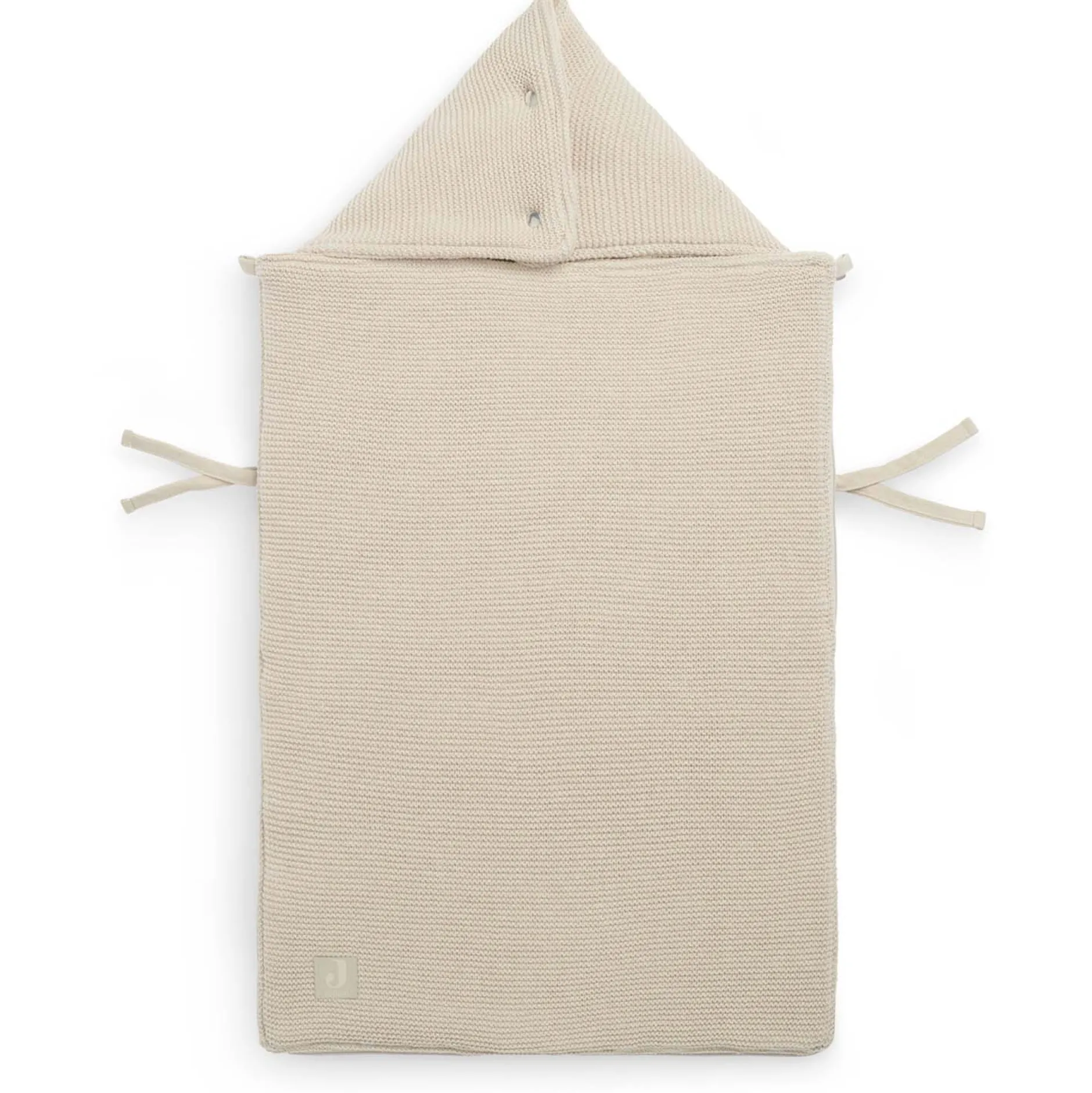 Voetenzakken|Voetenzakken*Jollein autostoel voetenzak Basic Knit Nougat