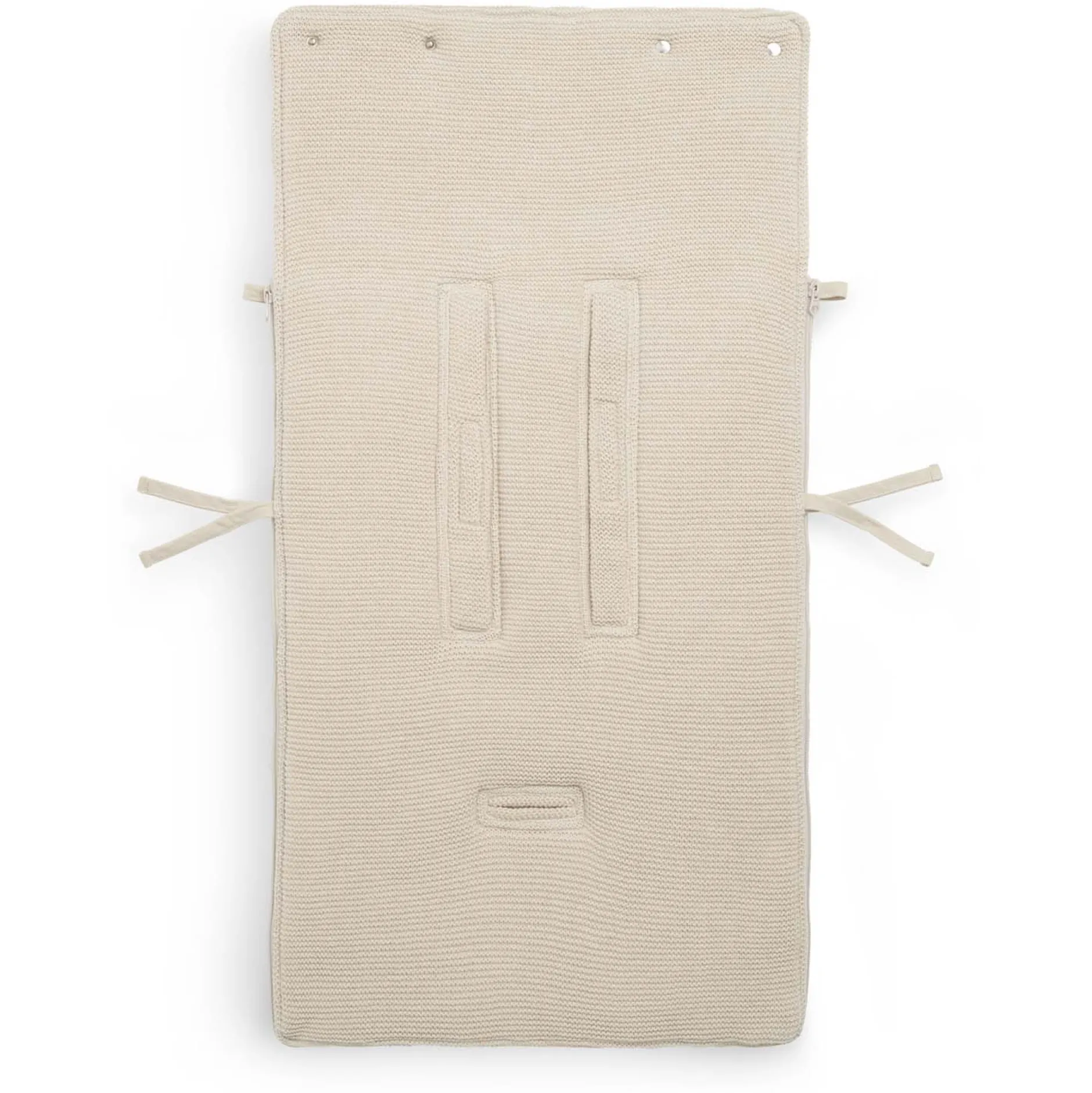 Voetenzakken|Voetenzakken*Jollein autostoel voetenzak Basic Knit Nougat