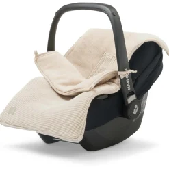 Voetenzakken|Voetenzakken*Jollein autostoel voetenzak Basic Knit Nougat