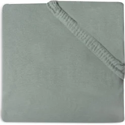Hoeslakens*Jollein hoeslaken junior bed 70x140 groen
