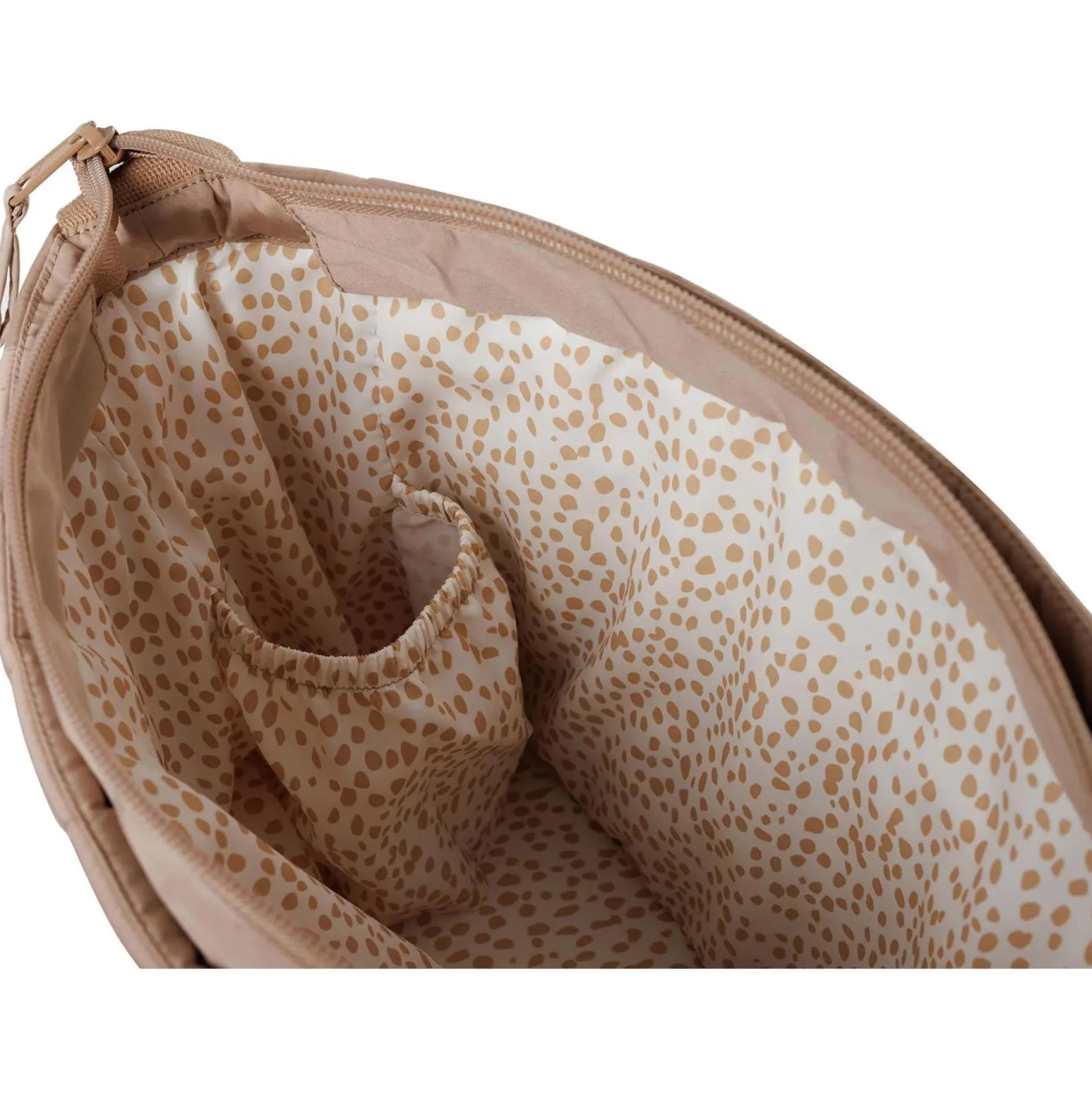 Luiertassen*Jollein kinderwagen/buggy organizer puffed Biscuit