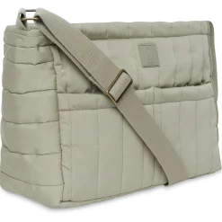 Luiertassen*Jollein kinderwagen/buggy organizer Puffed Olivegreen