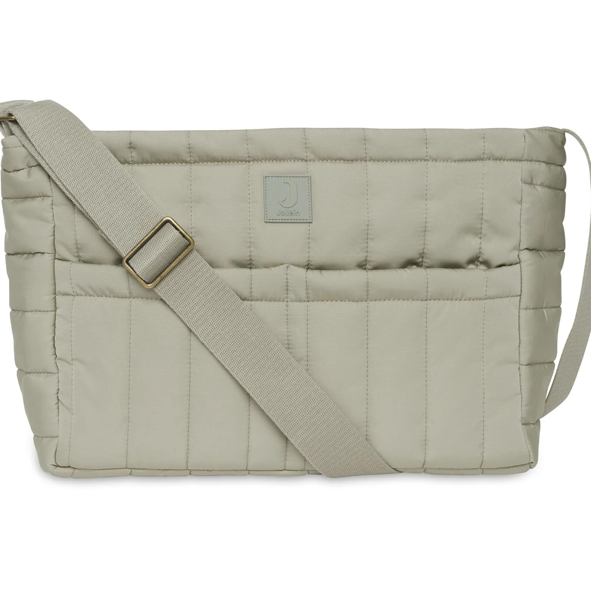 Luiertassen*Jollein kinderwagen/buggy organizer Puffed Olivegreen