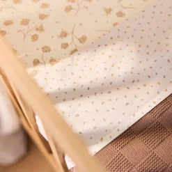 Dekens*Jollein ledikant deken milky coffee velvet bruin