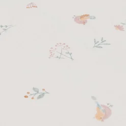 Lakens*Jollein ledikantlaken loverly birds wit
