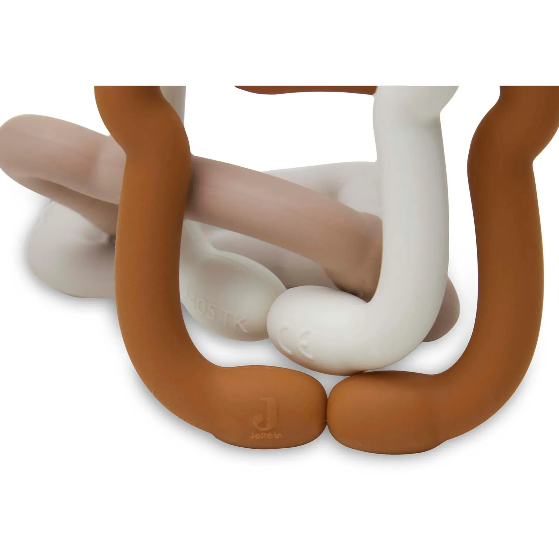 Hangspeelgoed|Speelgoed Voor Onderweg*Jollein loopy links beer Lightbrown