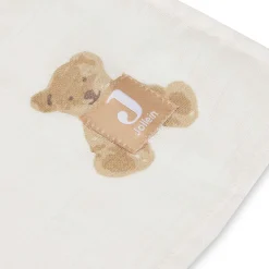 Doeken & Luiers*Jollein swaddle / hydrofiele doek Beer 2-pack  wit