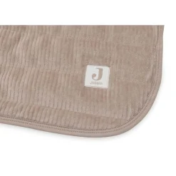 Dekens*Jollein wieg deken Velvet Rib bruin