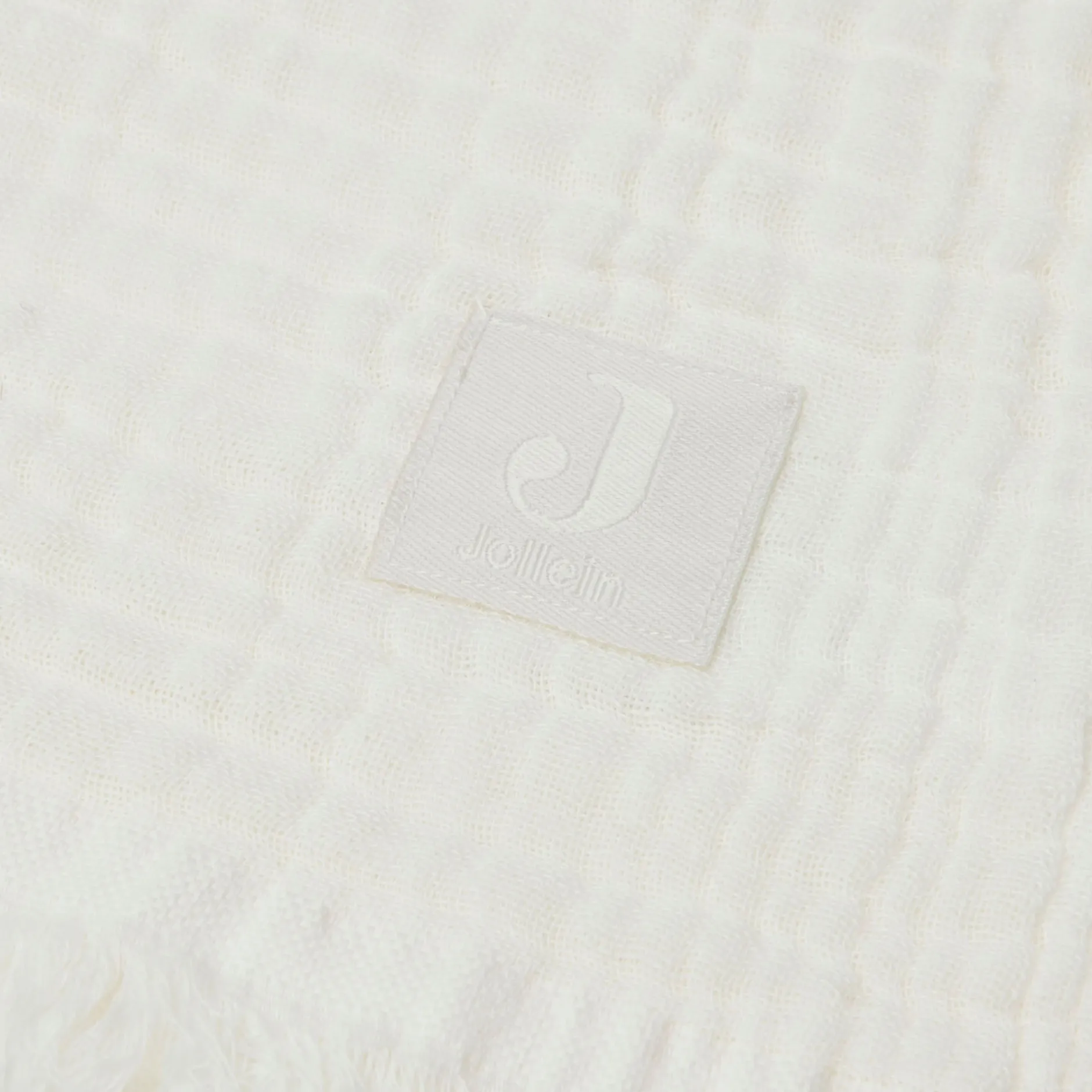 Dekens*Jollein wiegdeken muslin wit
