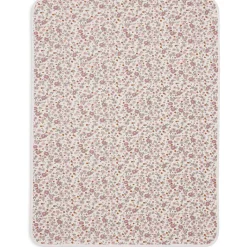 Dekens*Jollein wiegdeken retro flowers wit
