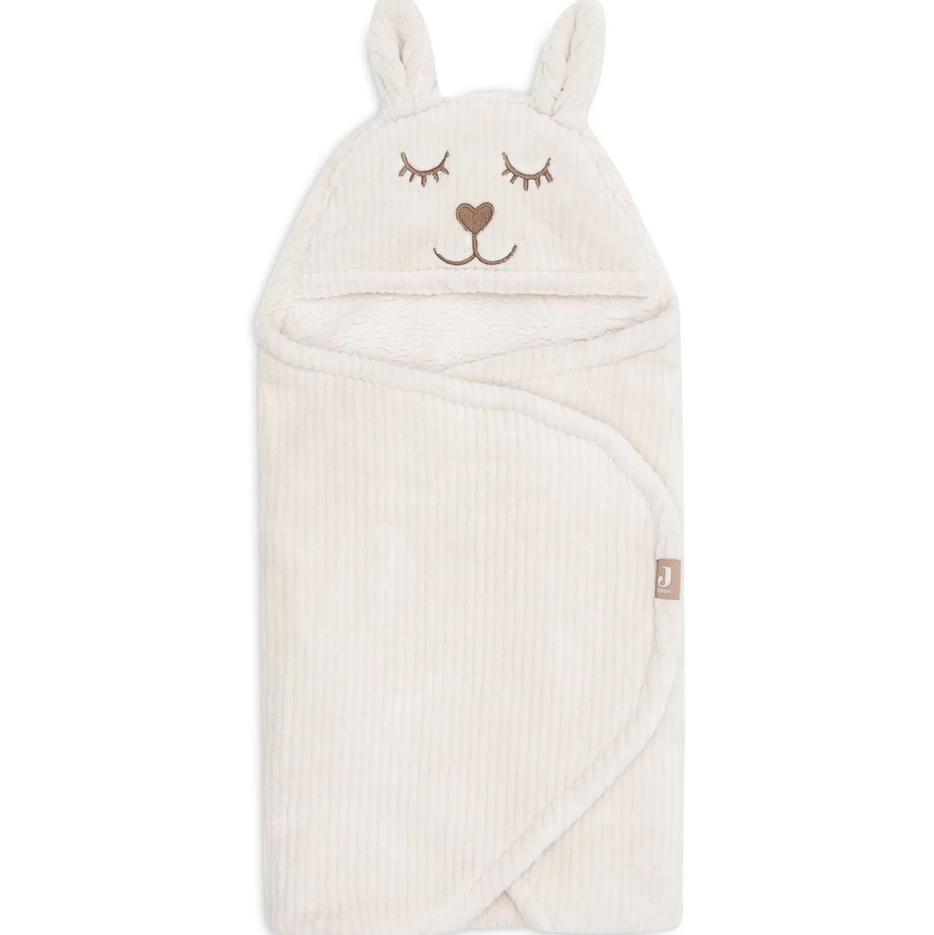 Wikkeldekens & Omslagdoeken*Jollein wikkeldeken Bunny beige