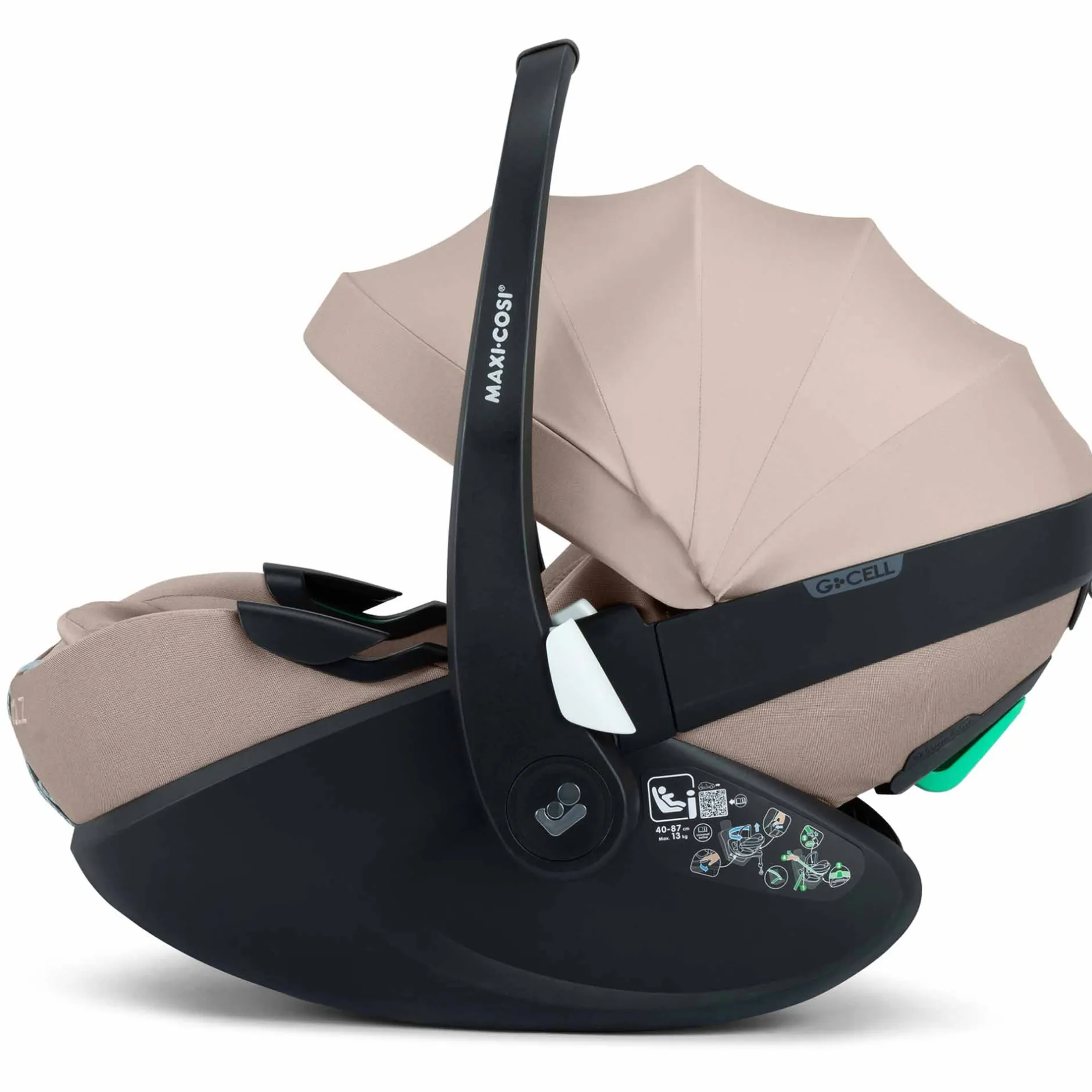 Autostoelen Groep 0*Joolz Maxi-Cosi Pebble 360 Pro Sandy Taupe