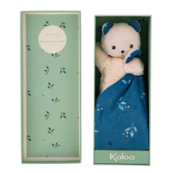 Knuffeldoekjes*Kaloo knuffeldoekje Beer Blue