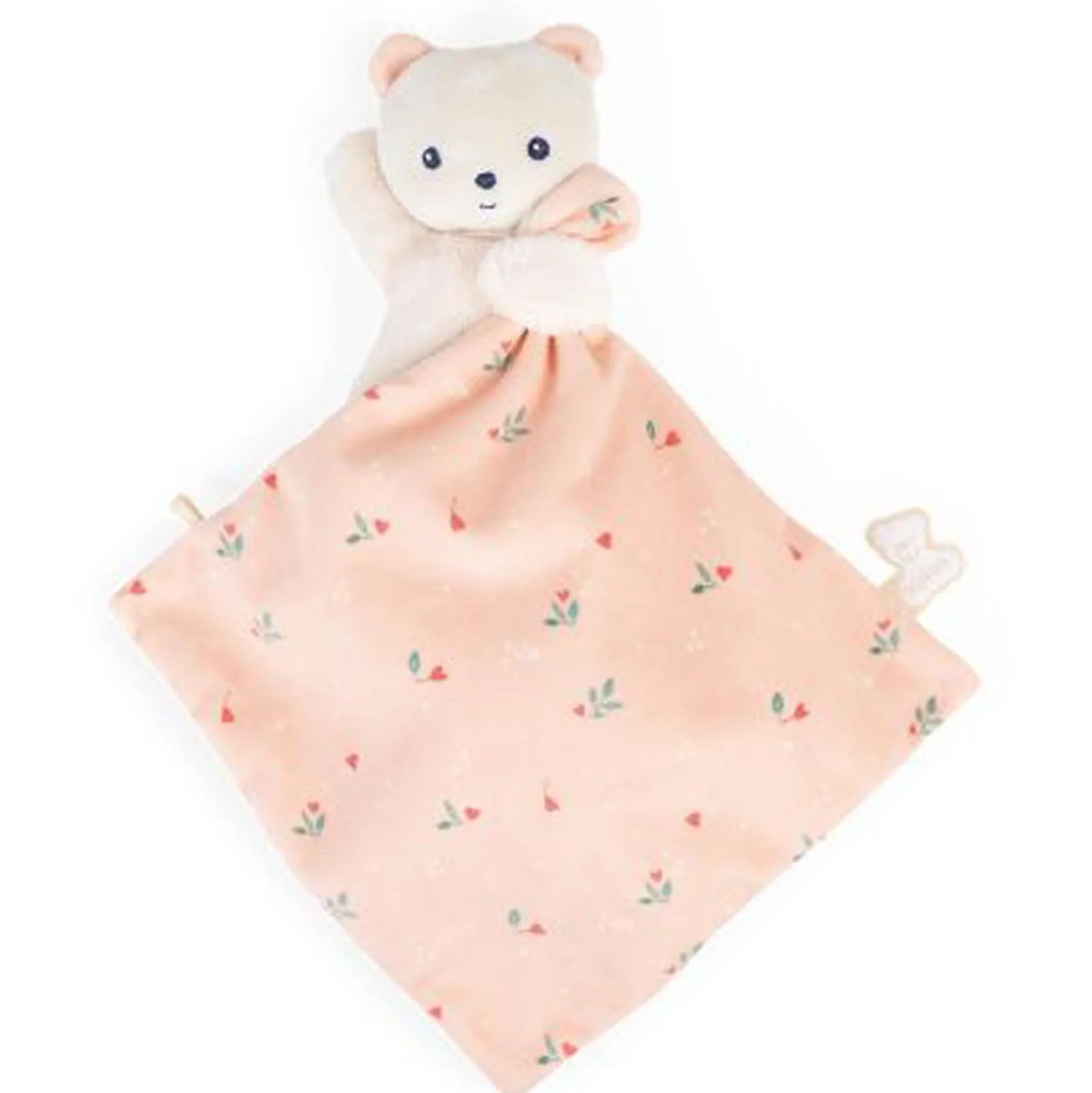Knuffeldoekjes*Kaloo knuffeldoekje Beer Pink