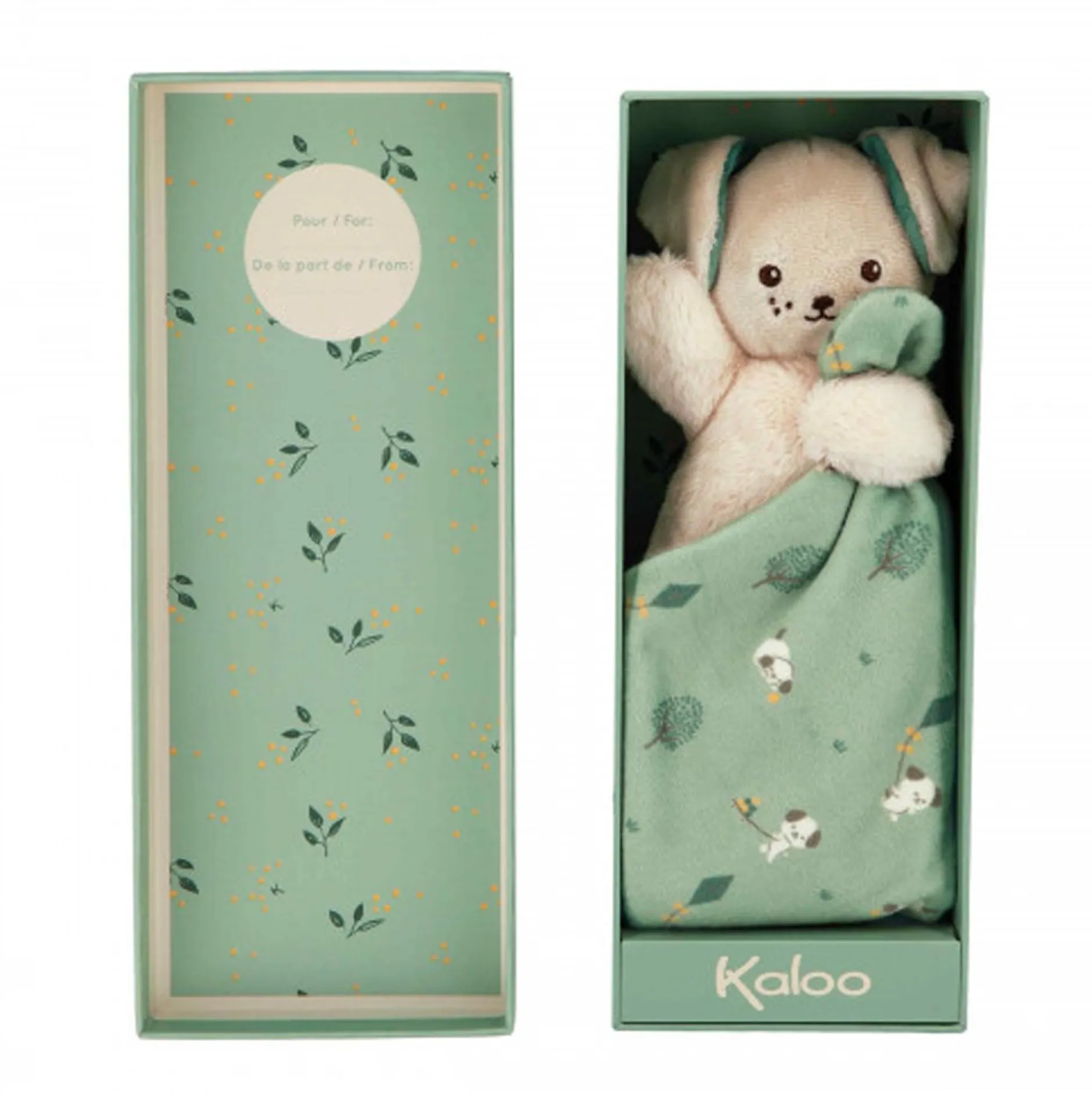 Knuffeldoekjes*Kaloo knuffeldoekje Hond Green