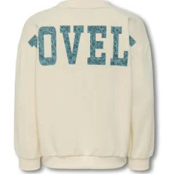 Truien & Vesten|Truien & Sweaters*Kids Only peuter sweater lange mouwen effen wit Dark Off-White