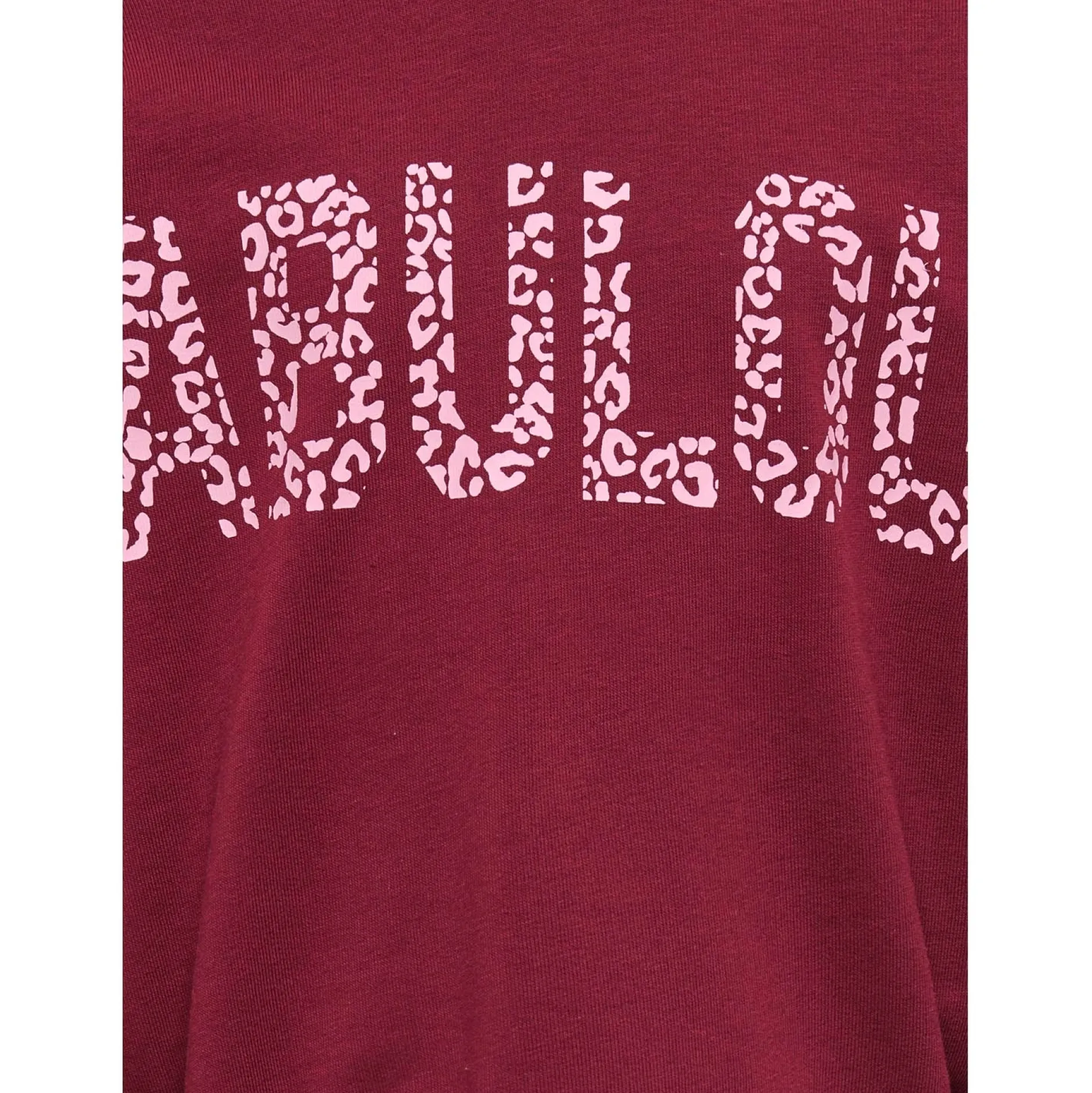 Truien & Vesten|Truien & Sweaters*Kids Only peuter sweater lange mouwen tekst rood Winered