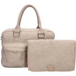 Luiertassen*Kidzroom Hello Little One luiertas Light Beige Grey