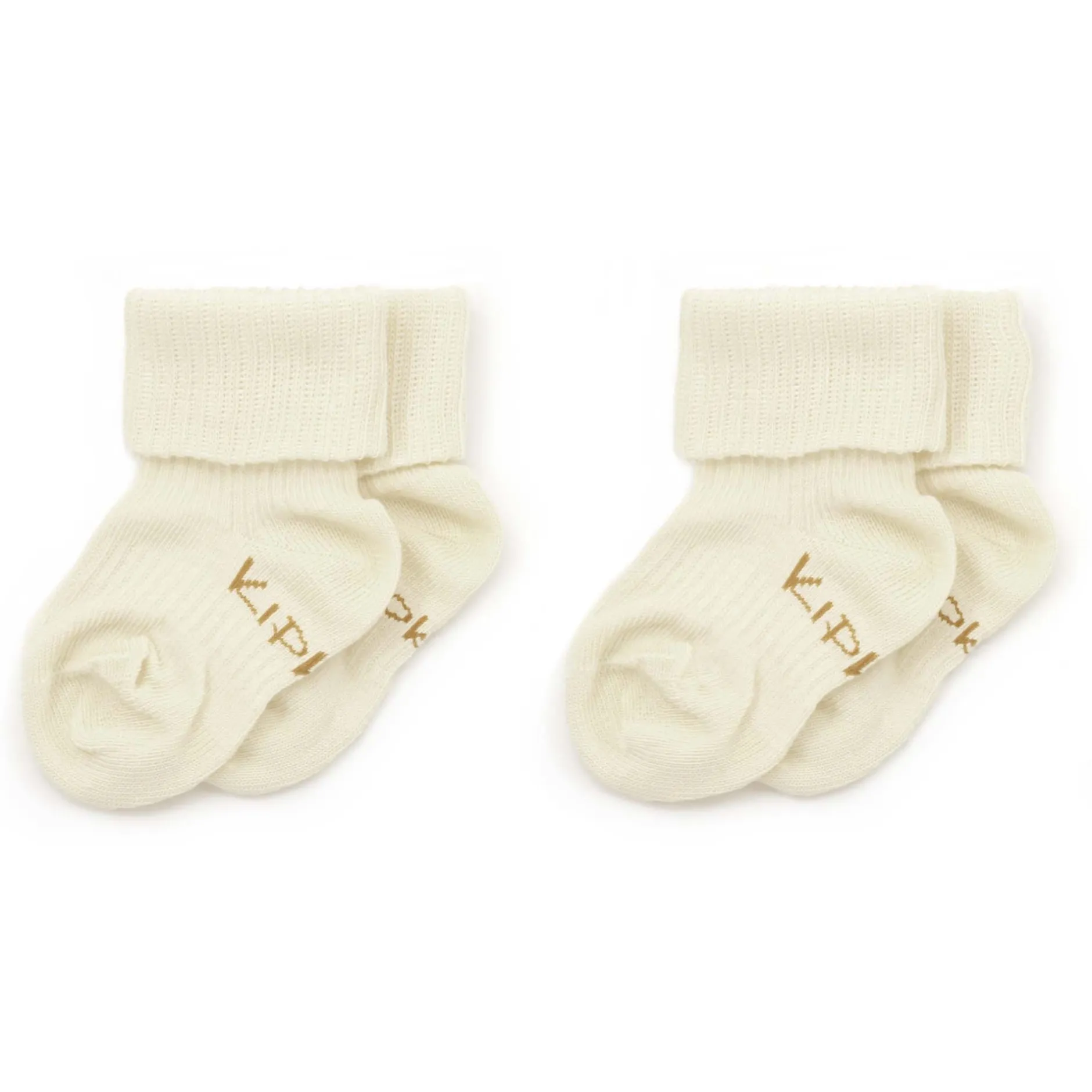 Kraamcadeaus|Sokken*Kipkep blijf sokjes 0-6m wit Off-White