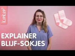 Kraamcadeaus|Sokken*Kipkep blijf sokjes 0-6m   wit Off-White