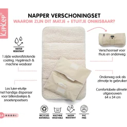 Luiertassen*Kipkep verschoningsmatje+luieretui combiset Cookie