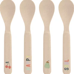 Kinderbestek*Lässig Lassig lepelset happy fruits cherry beige