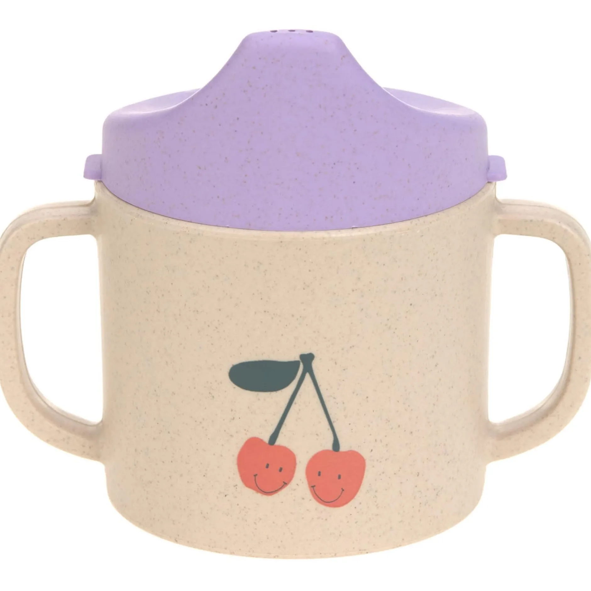 Bekers & Glazen|Drinkbekers*Lässig Lassig tuitbeker happy fruits cherry paars
