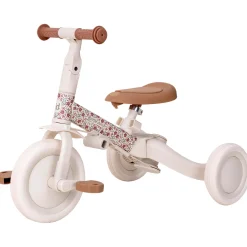 Loopfietsen & Loopwagens|Buitenspeelgoed*Little Dutch 4 in 1 twee- en driewieler fiets Off-White