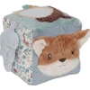 Interactief Speelgoed|Hangspeelgoed*Little Dutch activiteitenkubus Forest Friends Lightbrown