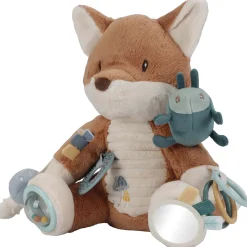 Hangspeelgoed|Speelgoed Voor Onderweg*Little Dutch activiteiten vos Forest Friends Lightbrown