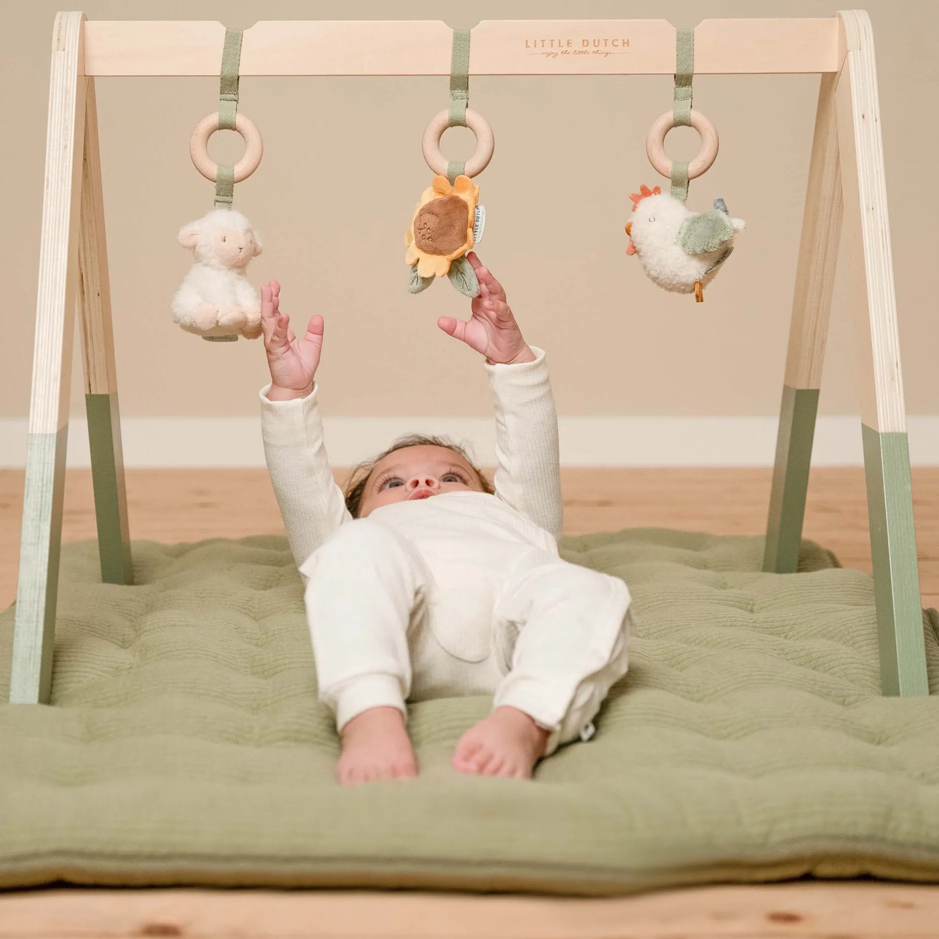 Speelkleden & Babygyms*Little Dutch babygym Little Farm Multi