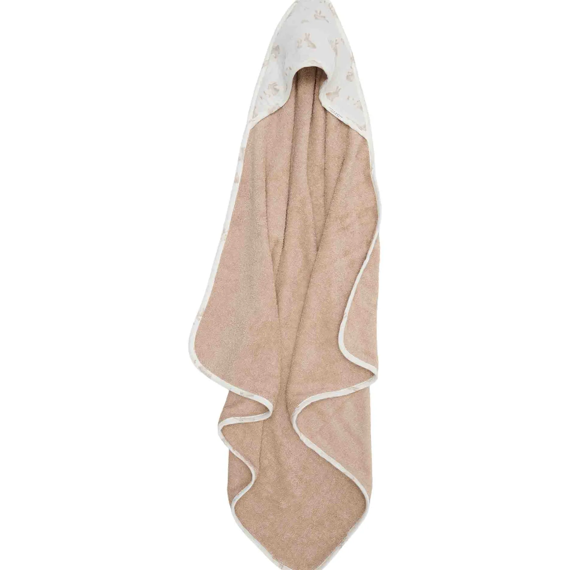 Badcapes & Badjassen*Little Dutch badcape Baby Bunny beige