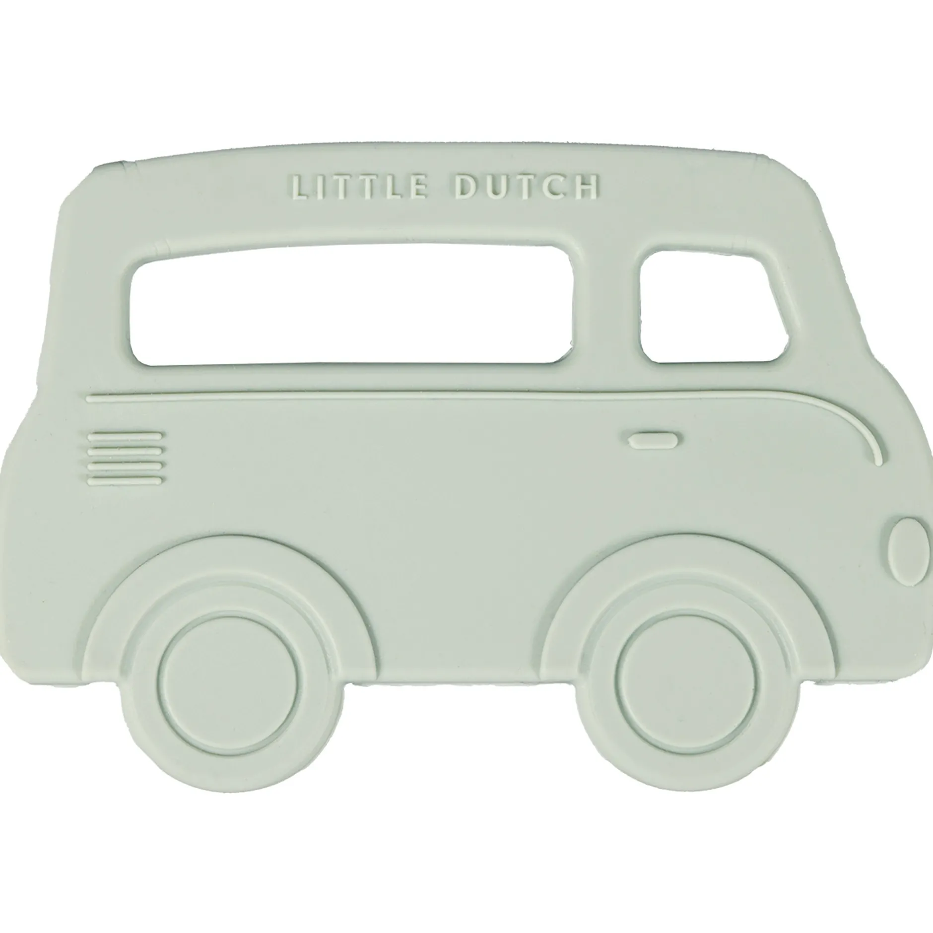 Feestartikelen|Kraamcadeaus*Little Dutch Bijtring Bus groen