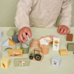Bouwspeelgoed*Little Dutch Blokken ton Little Farm Multi