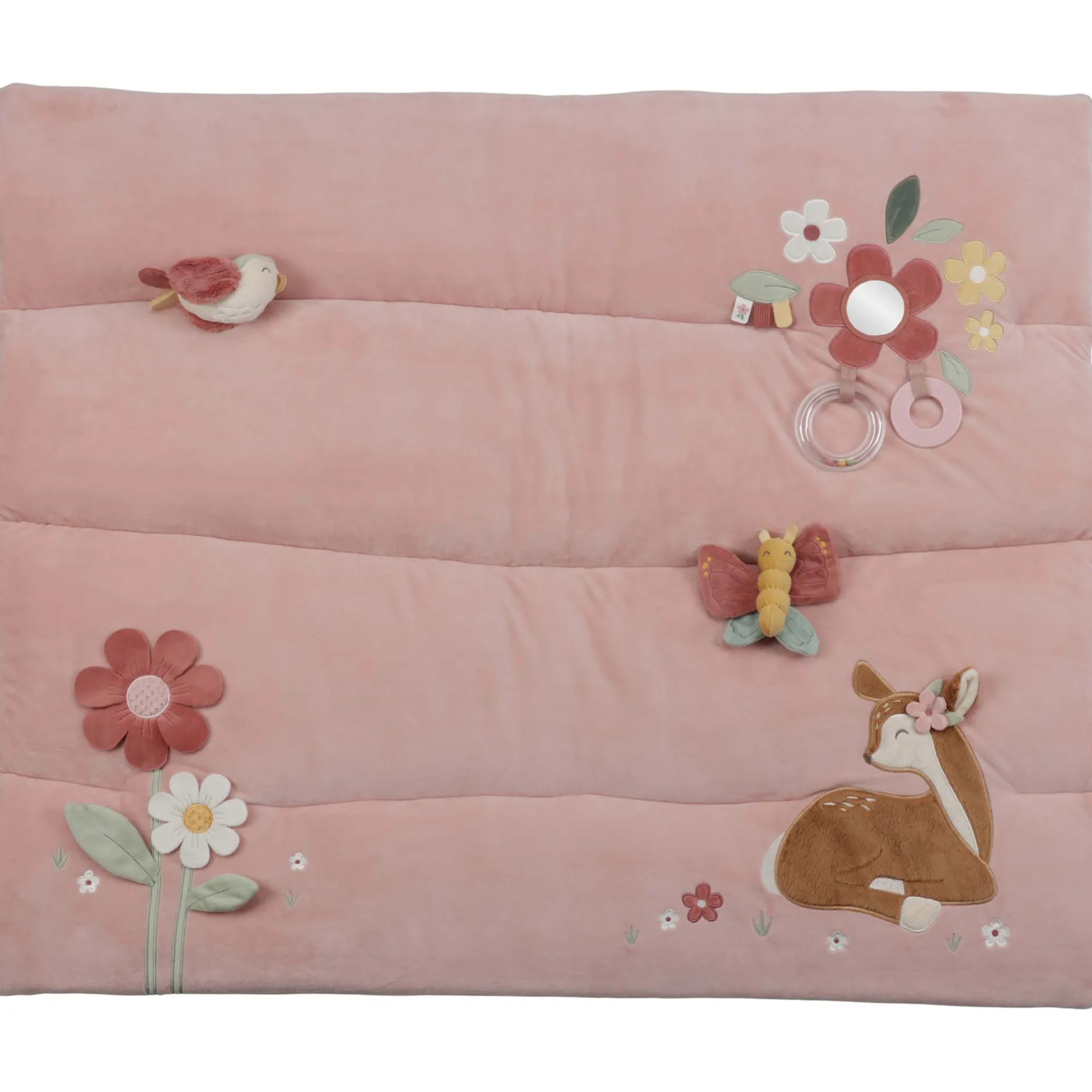 Boxkleden*Little Dutch boxkleed Fairy Garden Soft Pink