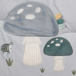 Boxkleden*Little Dutch boxkleed Forest Friends Light Blue