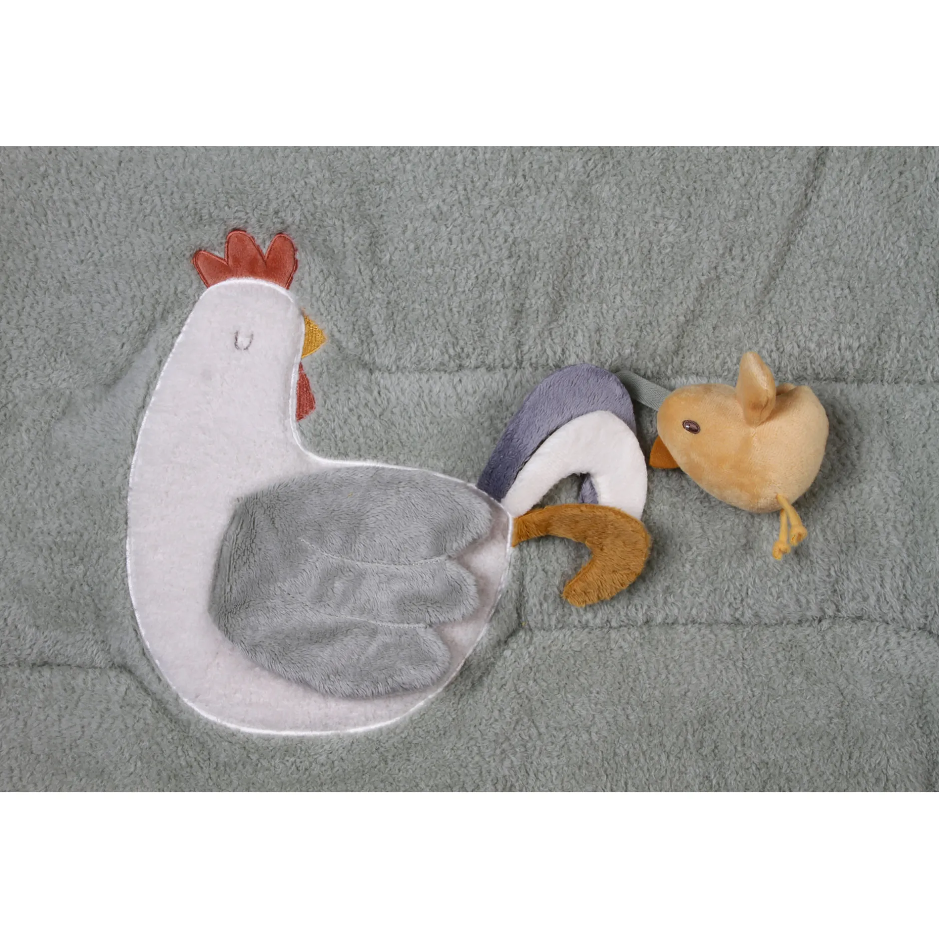 Boxkleden*Little Dutch boxkleed Little Farm Mintgreen