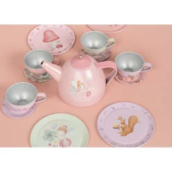 Keukens & Kinderservies*Little Dutch Fairy Garden Theeservies in koffer Multi