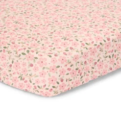 Hoeslakens*Little Dutch hoeslaken junior roze