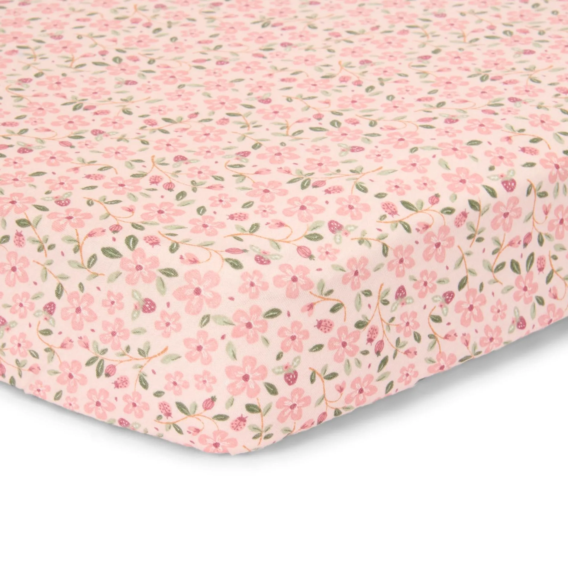 Hoeslakens*Little Dutch hoeslaken junior roze
