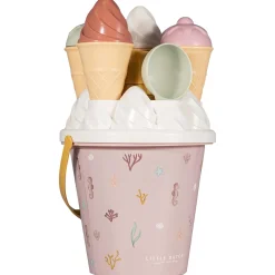 Buitenspeelgoed*Little Dutch ijsjes emmerset 14-delig Pink