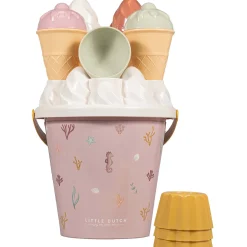 Buitenspeelgoed*Little Dutch ijsjes emmerset 14-delig Pink