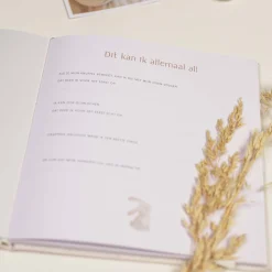 Feestartikelen|Invulboeken*Little Dutch Invulboek Eerste jaar Beigebrown